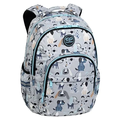 Abbildung von Coolpack F003694, Schulrucksack BASIC PLUS DOGGY, Grey, 43 x 30 19 cm