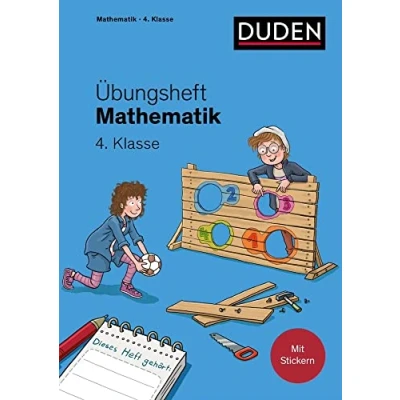 Abbildung von Übungsheft Mathematik 4. Klasse: Mit Stickern und Lernerfolgskarten (Übungshefte Grundschule Mathematik)