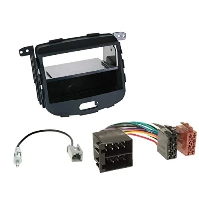 Abbildung von 1 Din Radio Einbauset Blende Radioanschlusskabel Antennenadapter für Hyundai i10 (PA) 2008 2013