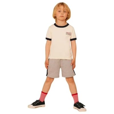 Abbildung von Petit Bateau KIDS TEE MAKI Paris Unisex Tshirt print für Kinder, Größe: 152, Avalanche