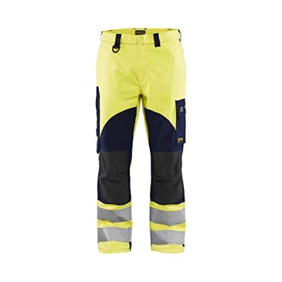 Abbildung von Blaklader 158815123389C56 Multinorm Inhärent Arbeitshose, High Vis Gelb/Marineblau, Größe C56