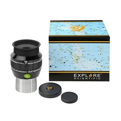 Abbildung von Explore Scientific 68 Ar Okular 16mm (1,25&quot;) mit EMD Mehrschichtvergütung und Argonfüllung