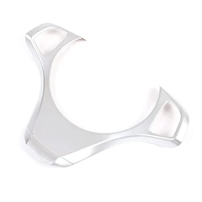 Abbildung von YANER Auto Lenkrad Dekoration, Chrom Stil, für BMW X3 E83 0610, Autozubehör