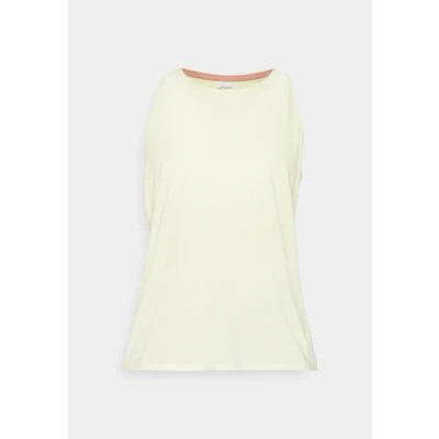 Abbildung von Asics Nagino RUN Adjustable TANK Top, Damen, Größe: Large, Huddle yellow heather