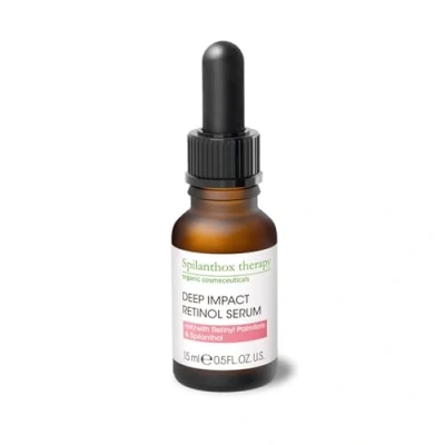 Abbildung von Spilanthox therapy Deep Impact Retinol Serum Anti Aging Gesichtsserum Gesichtspflege für Faltenreduktion &amp; reine Haut Spilanthol Hyaluronsäure vegane Naturkosmetik 15ml