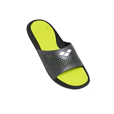 Abbildung von Arena Bruno Badesandale, Herren, Größe: 43, Black lime grey Schuhe