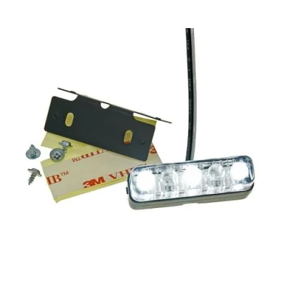 Abbildung von Mini LED Kennzeichenbeleuchtung Micro Motorrad PKW Roller KFZ Anhänger Quad Auto