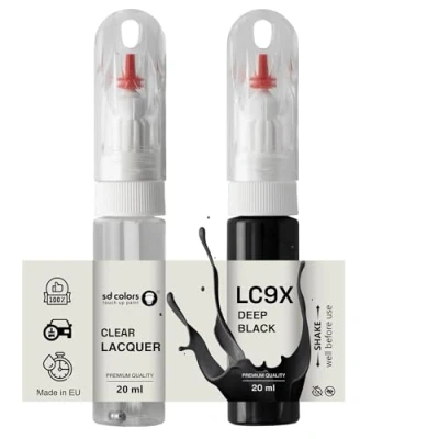 Abbildung von SD COLORS LC9X C9X 2T Ausbesserungsstift, 20 ML, praktische Bürste für Kratzer, Reparatur (Lack + Lack)