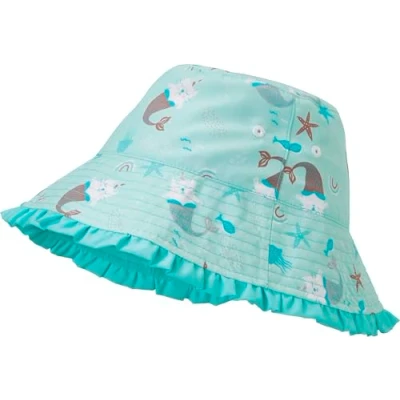 Abbildung von Playshoes Mädchen UV Schutz Sonnenhut Bademütze Kopfbedeckung, Einhornmeerkatze, 53