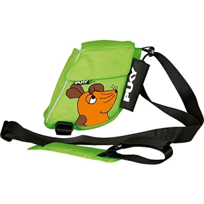 Abbildung von Puky LRT 3 Laufrad Lenkertasche mit Tragegurt Die Maus grün