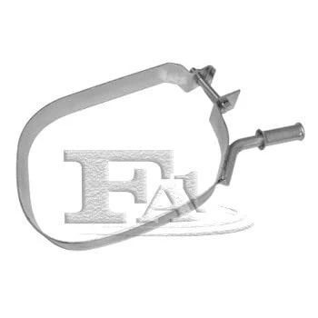 Abbildung von FA1 234 954 Halter, Schalldämpfer Metall CITROËN: C2 Schrägheck, C3 I Pluriel, PEUGEOT: 1007 Schrägheck