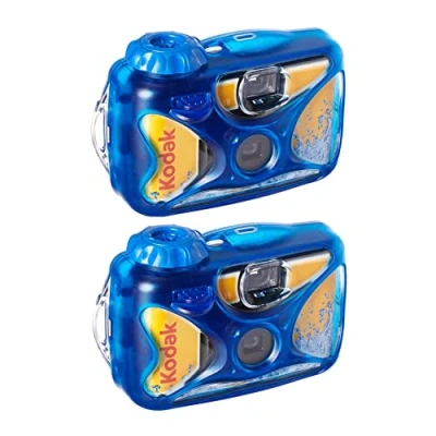 Abbildung von Kodak Sport Unterwasser Einwegkamera mit 800 Geschwindigkeiten, 27 Belichtungsfilm (2er Pack)