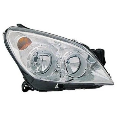Abbildung von VAN WEZEL 3745964 Scheinwerfer rechts H7, H1 gelb für Rechtsverkehr mit Stellmotor LWR PX26d OPEL: Astra H Caravan, Schrägheck