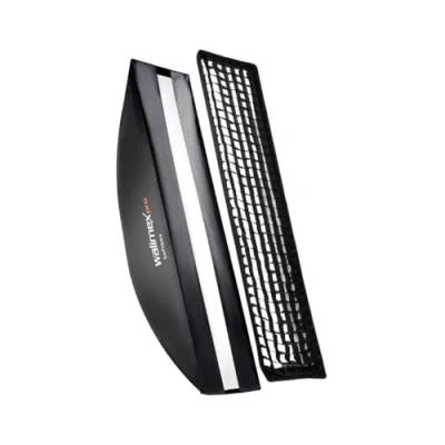 Abbildung von Walimex Pro Softbox PLUS Orange Line 22x90 cm für Aurora/Bowens