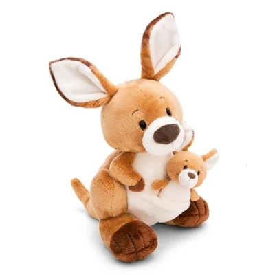 Abbildung von Nici Kuscheltier Wild Friends GREEN, Känguru Kelly 25 cm stehend mit Kind 10