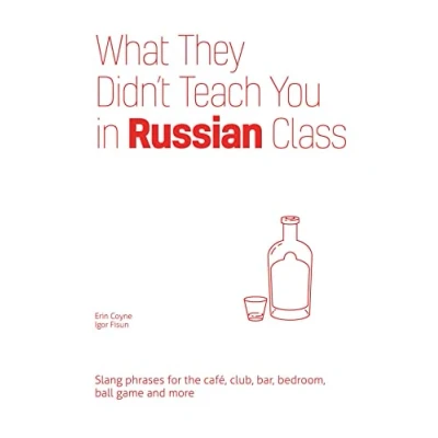 Abbildung von What They Didn&#039;t Teach You in Russian Class: Slang Phrases for the Cafe, Club, Bar, Bedroom, Ball Game and More (Slang Language Books)