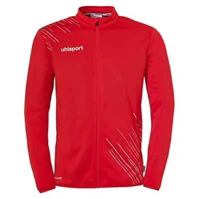 Abbildung von uhlsport Score 26 Classic Jacke Herren Sport Fußball Trainingsjacke Sweatshirt Sweatjacke elastischer Ausgehanzug mit Reißverschluss Taschen, 116