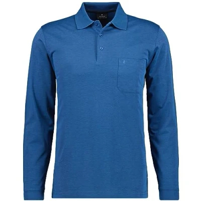 Abbildung von RAGMAN Langarm Poloshirt