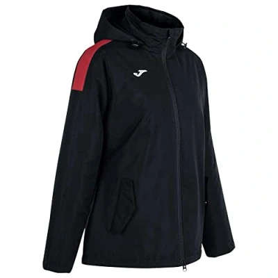 Abbildung von Joma Unisex S Anorak Trivor, Schwarz/Rot,