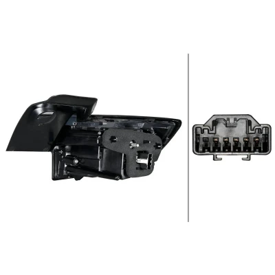 Abbildung von HELLA 2SK 014 994 111 Rückleuchte links äusserer Teil LED 12