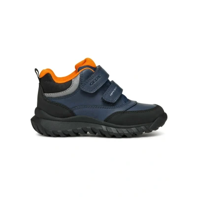 Abbildung von Geox J SIMBYOS Boy B ABX Sneaker, blau, 25 EU