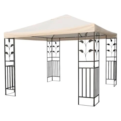 Abbildung von Spetebo Pavillon Ersatzdach mit PVC Beschichtung beige, (Stück, Ersatzdach), Pavillondach wasserdicht