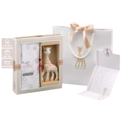 Abbildung von Sophiesticated Sophie die Giraffe Geschenkset zur Geburt, ab 2 Jahren, Größe M