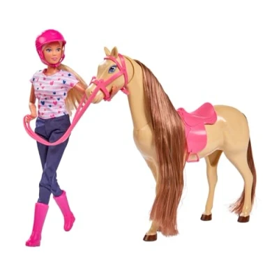Abbildung von SIMBA Anziehpuppe Steffi Love, Reitausflug