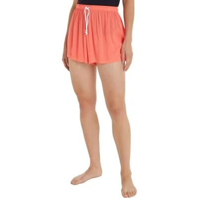 Abbildung von Tommy Hilfiger Essentials Badeshorts, Damen, Größe: Small, Summer peach