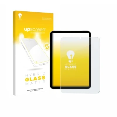 Abbildung von upscreen Entspiegelungs Schutzglas für Apple iPad Mini 7 WiFi 2024 Schutzfolie Matt, Glas Folie [mattierend, 9H Panzerschutz, Anti Fingerprint]