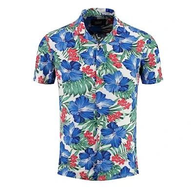 Abbildung von Key Largo MSH Aruba Shortsleeve Hemd, Herren, Größe: Large, White