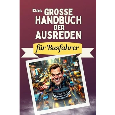 Abbildung von Das große Handbuch der Ausreden für Busfahrer perfekte Geschenk Erwachsene und Teenager Weihnachten Geburtstag