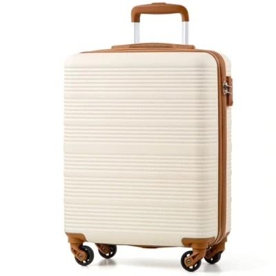 Abbildung von COOLIFE Kabinenkoffer 55x40x20cm für EasyJet Fluggesellschaft Handgepäck Kabinengepäck Hartschlagenkoffer Leichtgewicht mit TSA Schloss und 4 Spinner Rädern Langlebig