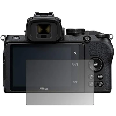 Abbildung von dipos I Sichtschutz Folie matt kompatibel mit Nikon Z50 Blickschutzfolie Display Schutzfolie Privacy Filter