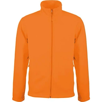 Abbildung von Kariban Herren Sweatjacke Micro Fleece Full Zip Orange 4XL