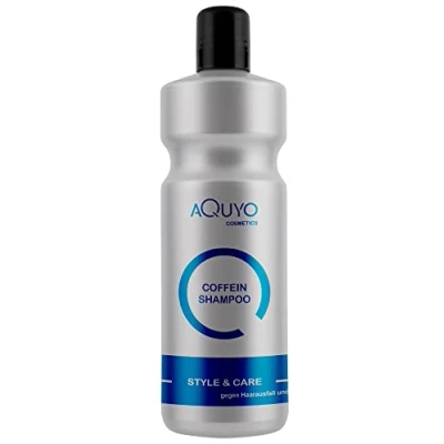 Abbildung von Coffein Shampoo gegen Haarausfall, fettiges Haar und Schuppen (1000ml) Haarpflege mit Koffein, Zink Biotin lindert Haarausfall fördert das Haarwachstum Haarshampoo bei Kopfhautjucken