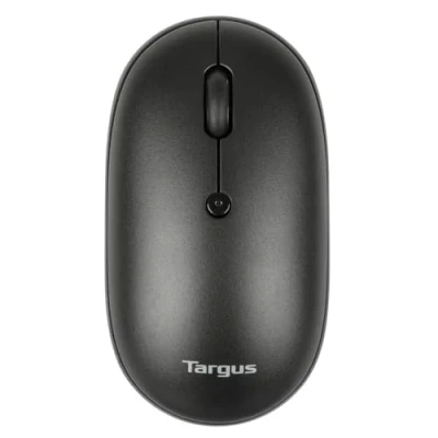 Abbildung von Targus Kompakte Multi Geräte Maus, antimikrobielle Oberfläche, Wireless, kabellos, 2,4 GHz oder Bluetooth, schwarz