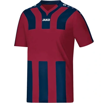 Abbildung von JAKO Herren Fußballtrikots Trikot Santos KA, bordeaux/navy, S, 4202