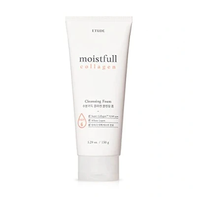 Abbildung von Etude House Feuchtigkeitsreiches Kollagen Reinigungsschaum 150ml (21AD); Gesichtsreiniger; der feuchte und federnde spendet Haut Feuchtigkeit; Hautreiniger