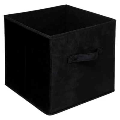 Abbildung von 5five korb samt 31x31cm &quot;mix n modul&quot; schwarz
