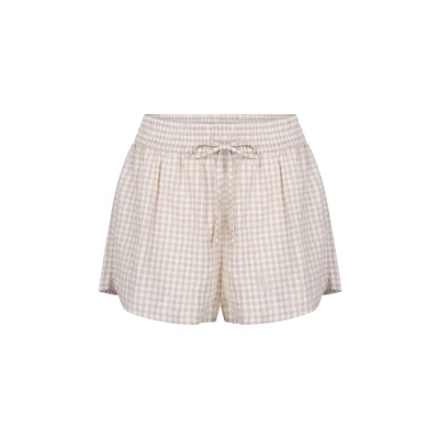 Abbildung von Hunkemöller Check Nachtwäsche Hose, Damen, Größe: XSxXS, White