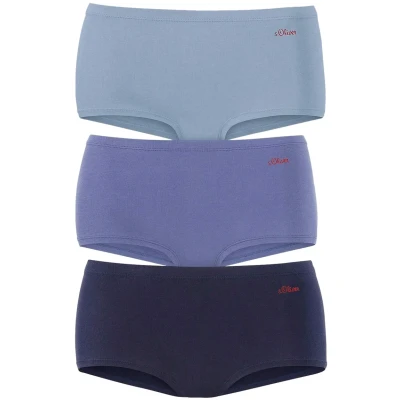 Abbildung von s.Oliver 3 PACK Shapewear, Damen, Größe: 32/34, Blaufarben