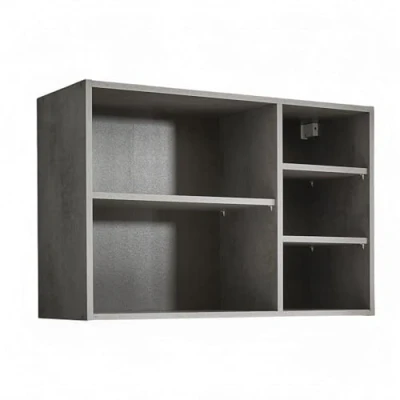 Abbildung von BASIC by Balculina Küchenregal &quot;Sanibel Küchenschrank Regale BxHxT 90 x 60 33 cm&quot;, (1 St.), Breite cm, mit 5 offenen Fächern