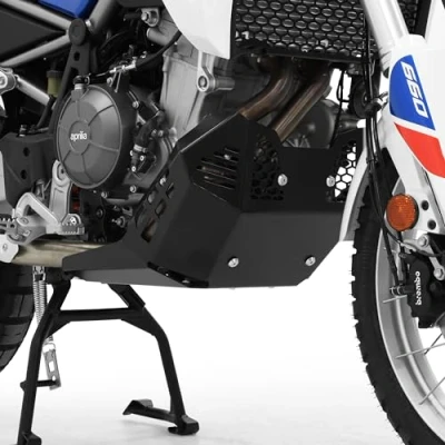 Abbildung von Zieger Motorschutz Alu schwarz für Aprilia Tuareg 660