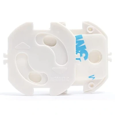 Abbildung von KIDIMAX® Steckdosen Kindersicherung, zum klemmen und kleben, Steckdosenschutz für Baby Kinder, Steckdosensicherung, Kinderschutz (50 Stück)