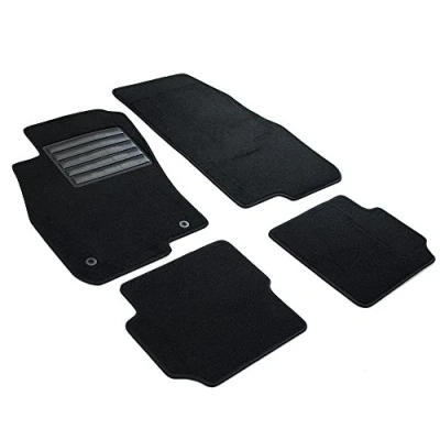 Abbildung von MDM SP 952 Fußmatten Velours Autoteppich passend für Fiat Punto Evo 5 Türen 10.2005&gt;2014