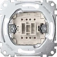 Abbildung von Merten MEG3151 0000 Taster Einsatz mit N Klemme, Öffner 1 polig, 10 A, AC 250 V, Steckklemmen