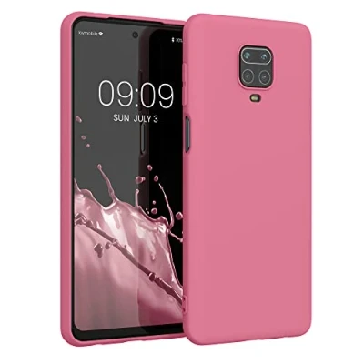 Abbildung von kwmobile Hülle kompatibel mit Xiaomi Redmi Note 9S / 9 Pro Max weiches TPU Silikon Case Cover geeignet für kabelloses Laden Sweet Candy