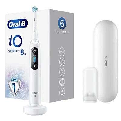 Abbildung von Oral B iO Series 8N Elektrische Zahnbürste Weiß Bluetooth