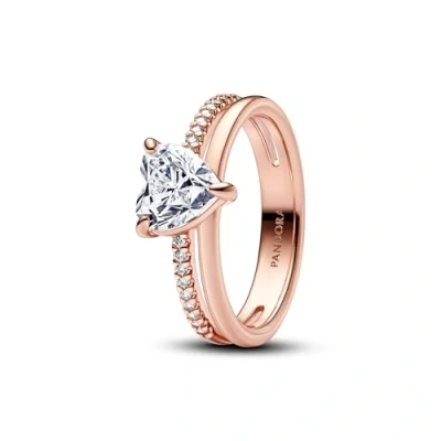 Abbildung von Pandora Damen Ring Roségold 183100C01 52